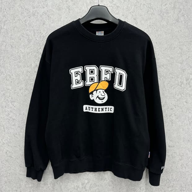 100 이벳필드 남자 루즈핏 헤비웨이트 맨투맨