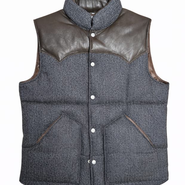 해리스트위드 퀼팅 베스트