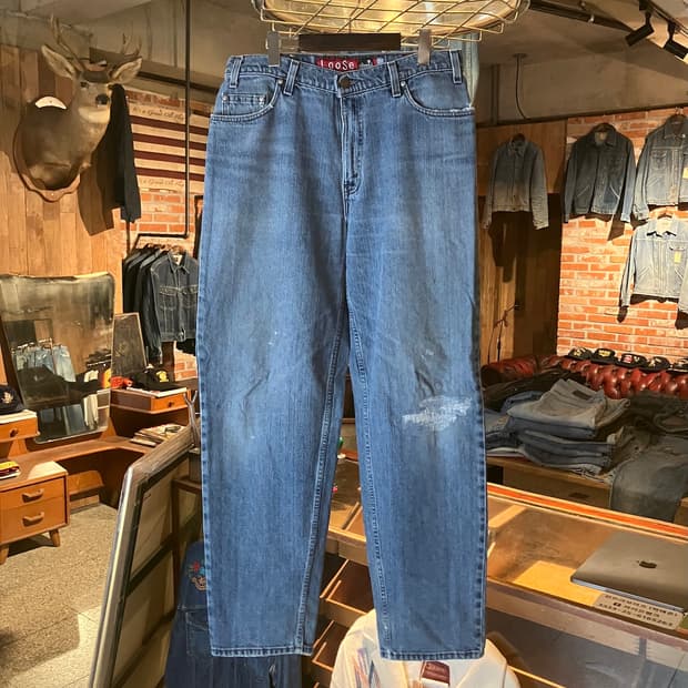 90s USA 빈티지 리바이스 실버탭 루즈핏 데님 팬츠