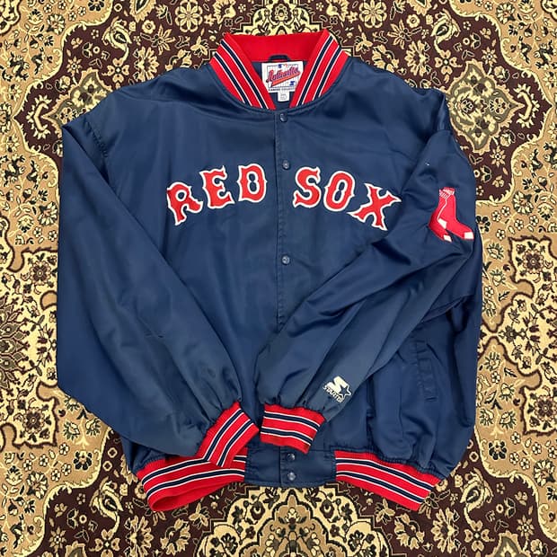 3XL)스타터 보스턴 레드삭스 사틴자켓