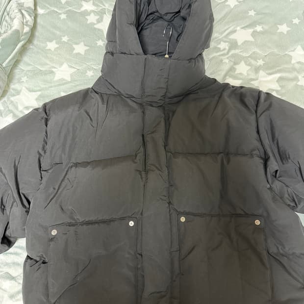 트루릴리젼 E.V.A 푸퍼 다운 블랙 패딩