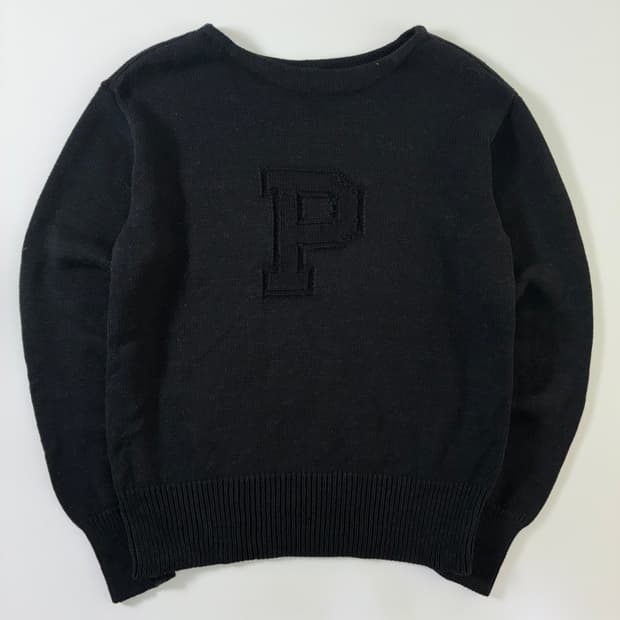 Polo 폴로 랄프로렌 P 엠브로이드 보트넥 니트