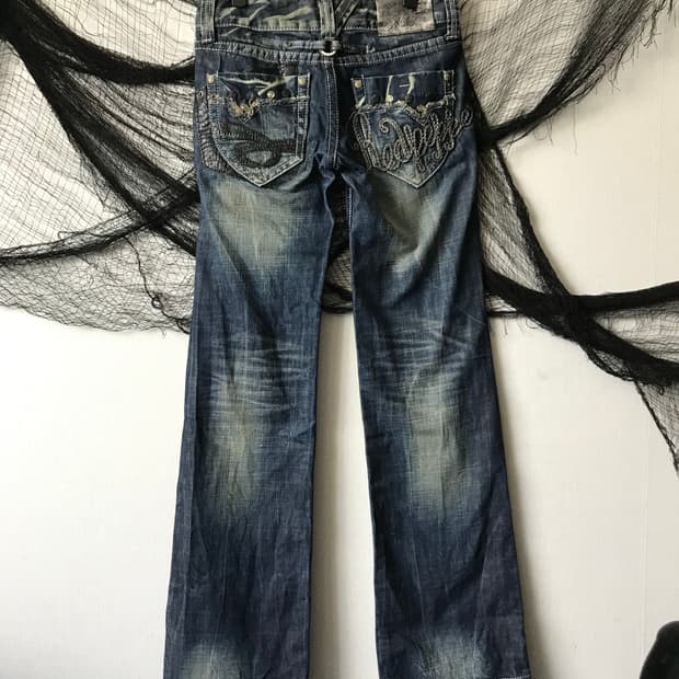 Red pepper lowrise bootscut jeans