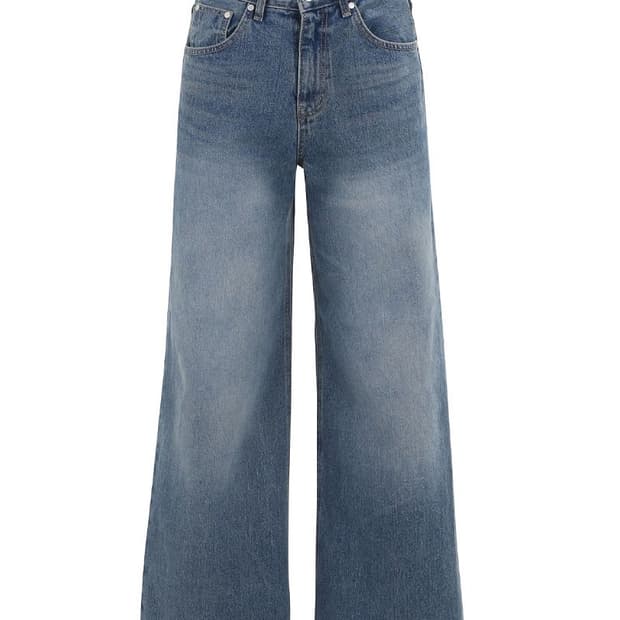 킴서울 블루진 kimseoul 333 BLUE LOGO JEANS
