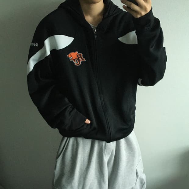 Reebok 리복 90s 올드스쿨 배색 집업