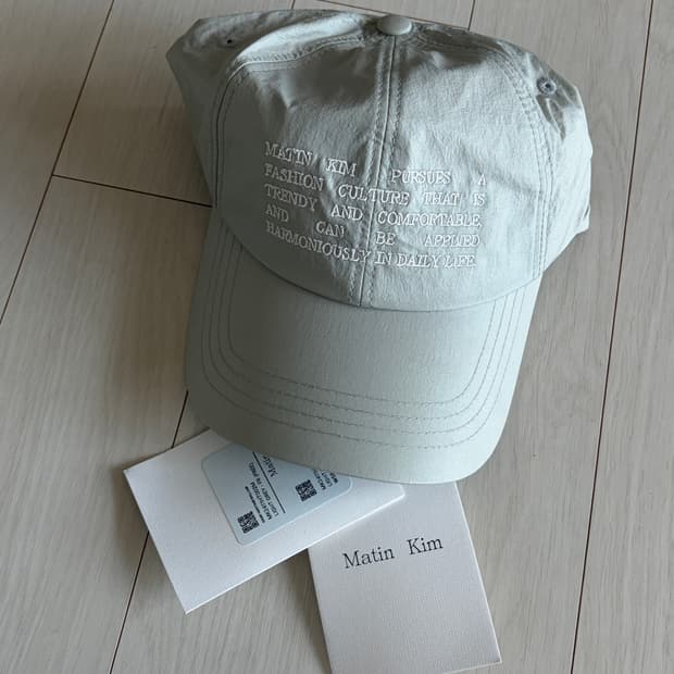 마뗑킴 헤리티지 볼캡