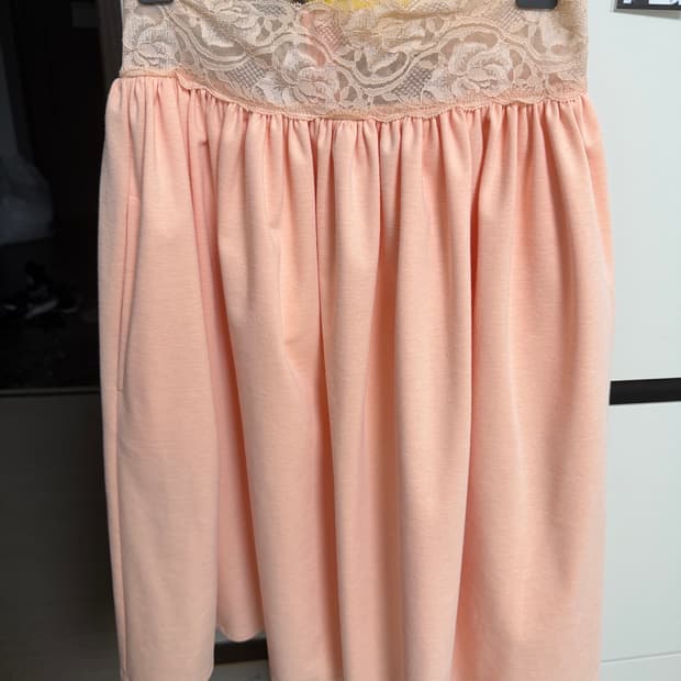 베이비랩 POWDER SKIRT IN PEACH FUZZ 