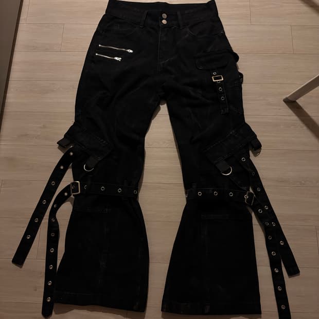 일본 빈티지 플레어팬츠