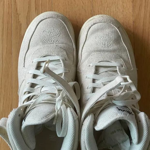 나이키 에어 포스 1 '07 미드 SP 스투시 파슬 280