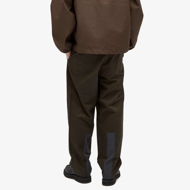 폴디드 코튼 드릴 팬츠 [다크올리브]