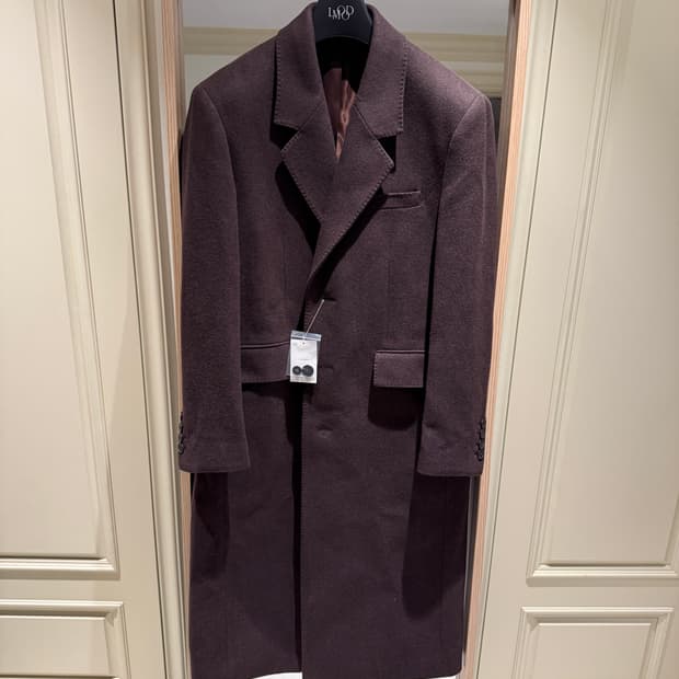 (새상품) 그레이웨일 싱글 코트 세피아 브라운 46