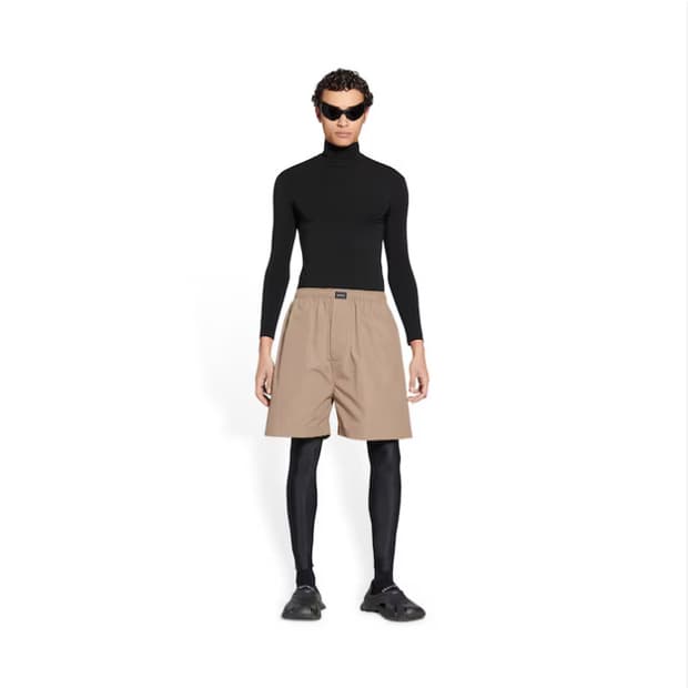 Balenciaga pajama shorts beige 46