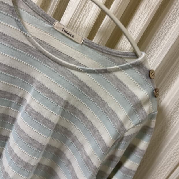 빈티지 모리걸 단가라 긴팔티 