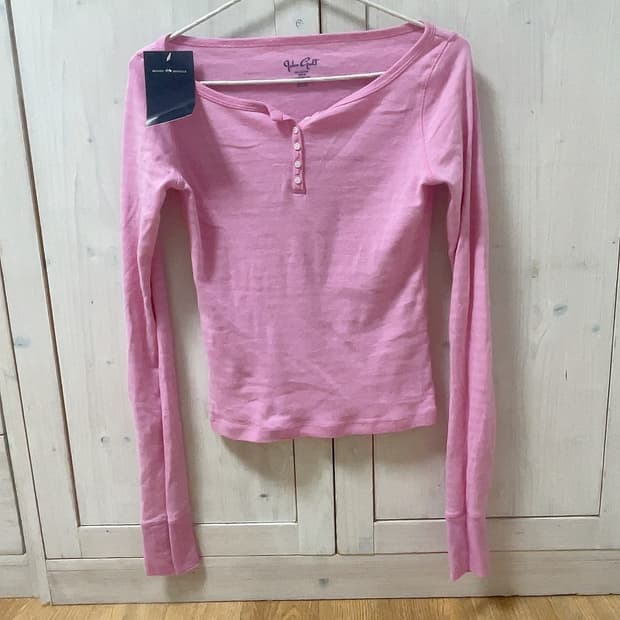 브랜디멜빌 핑크 스트라이프 젤리 긴팔 티셔츠 새상품