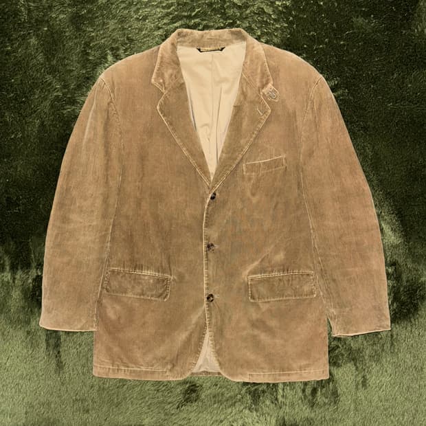 FACONNABLE 파쏘나블 재팬 엘보우 패치 코듀로이 블레이저