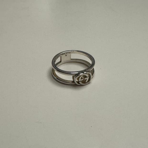 구찌 인터로킹 반지 9호