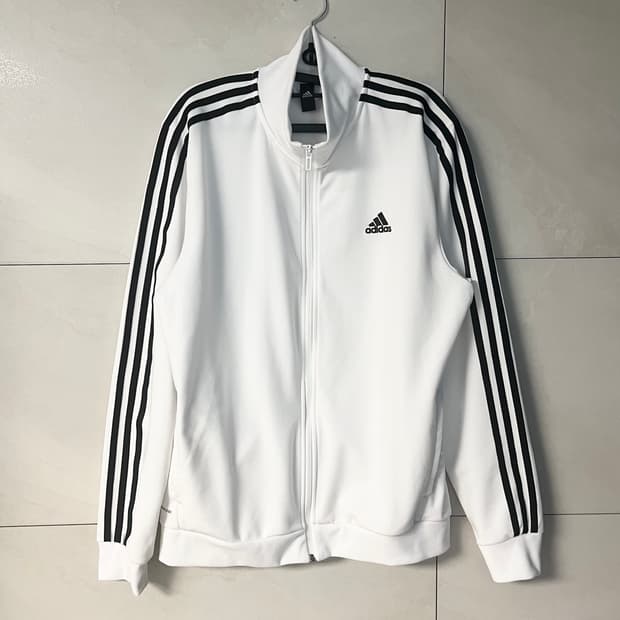 민트급 아디다스 흰,검 대장 져지 (XL)