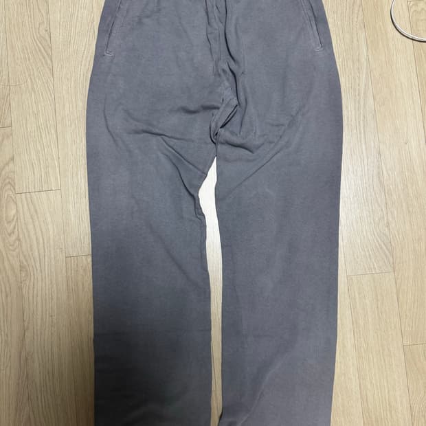 이지 갭 yeezy gap 라이트 띤 스웻팬츠 포에틱그레이 S