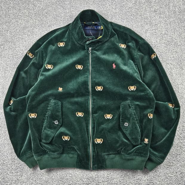 폴로랄프로렌 임브로이더 코듀로이 바라쿠다 자켓 ( L ) / 10131