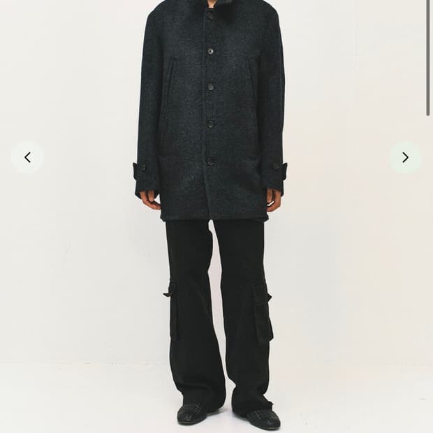 서피스에디션/IMPALA HALF COAT CHARCOAL