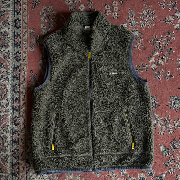 L.L.Bean Fleece Vest 