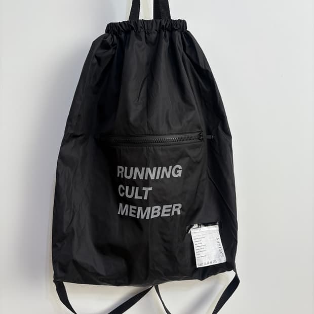 세티스파이 SATISFY / 짐백 GYM BAG 블랙 / ONE