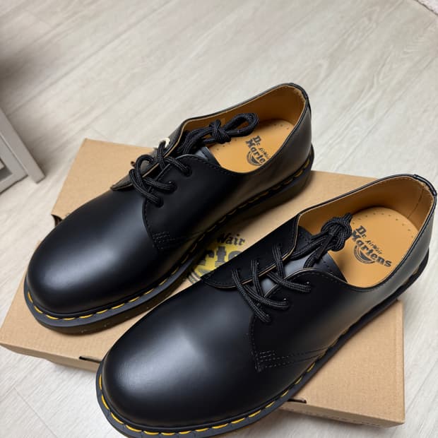 닥터마틴 1461 스무스 블랙 270 새상품