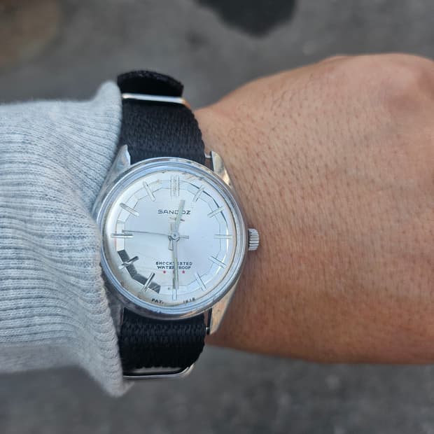 산도즈 빈티지 시계