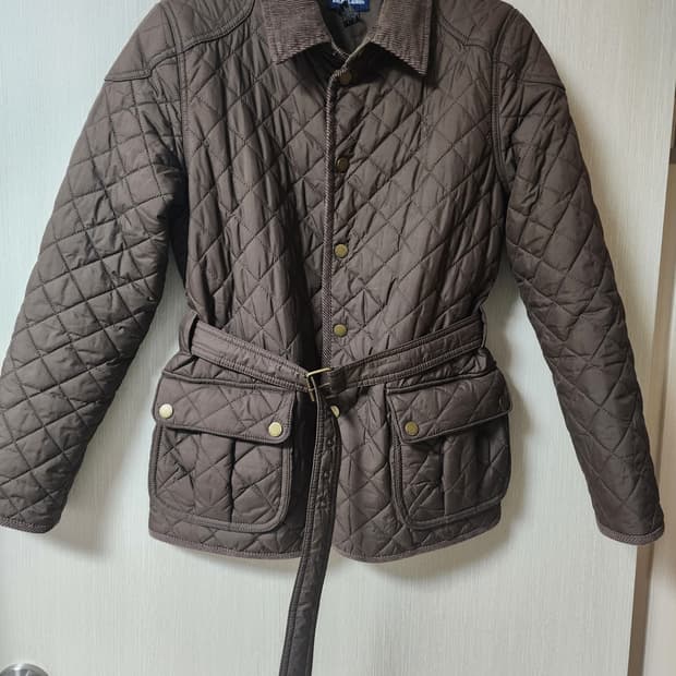 폴로 누빔자켓 폴로걸즈 벨티드 퀼팅 자켓 55 (16)