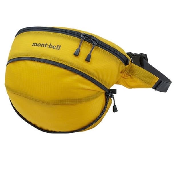 몽벨 힙색 포켓터블 라이트 바나나 파우치