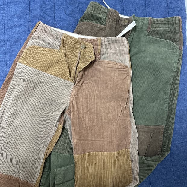 리 엔지니어드 가먼츠 콜라보 코듀로이 팬츠