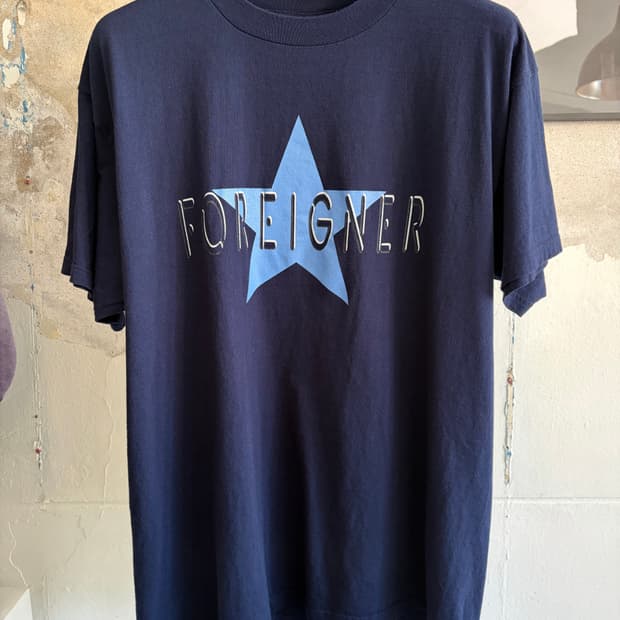 1999 Foreigner 투어 티셔츠