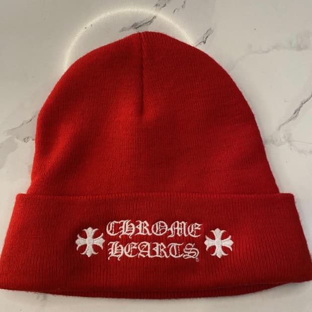 크롬하츠 비니 레드