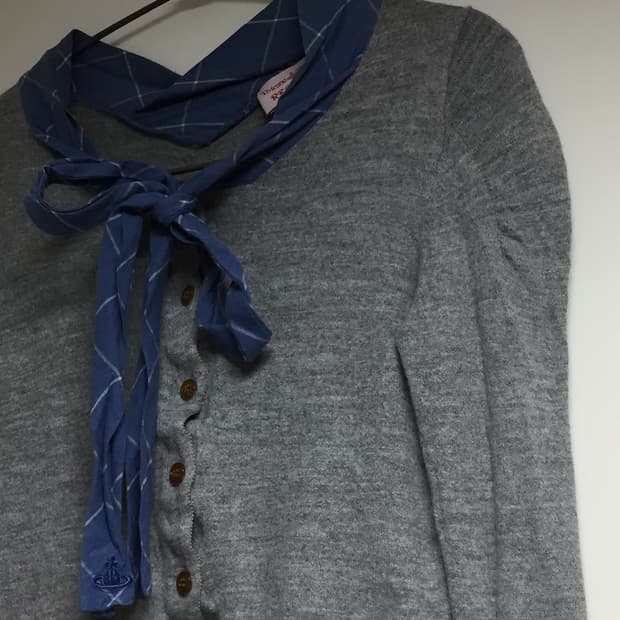 vivienne westwood ribbon cardigan