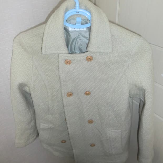 아이보리 숏코트 자켓 히메갸루 빈티지 러블리 모리걸