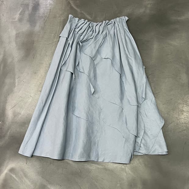  코스 밴딩 러플 스커트 y14528