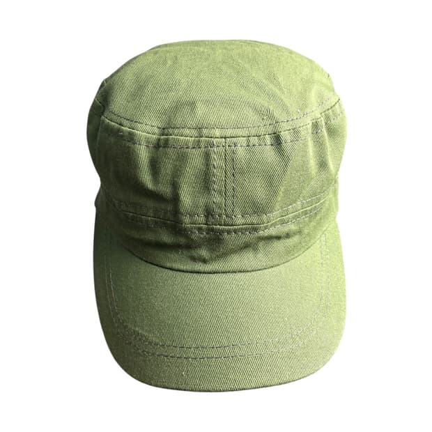 코튼 밀리터리 캡 그린