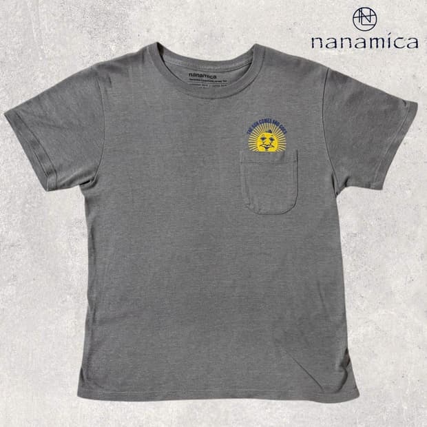 nanamica 루프휠 포켓 티셔츠 (95)