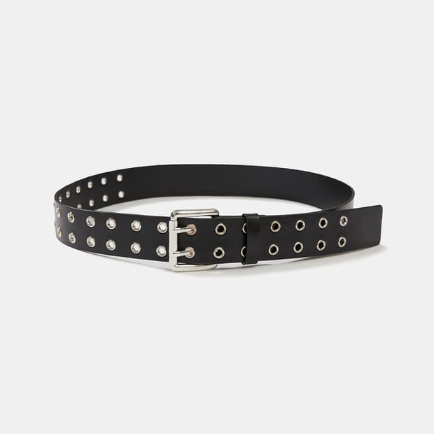 Lcdc tm DOUBLE EYELET LEATHER BELT