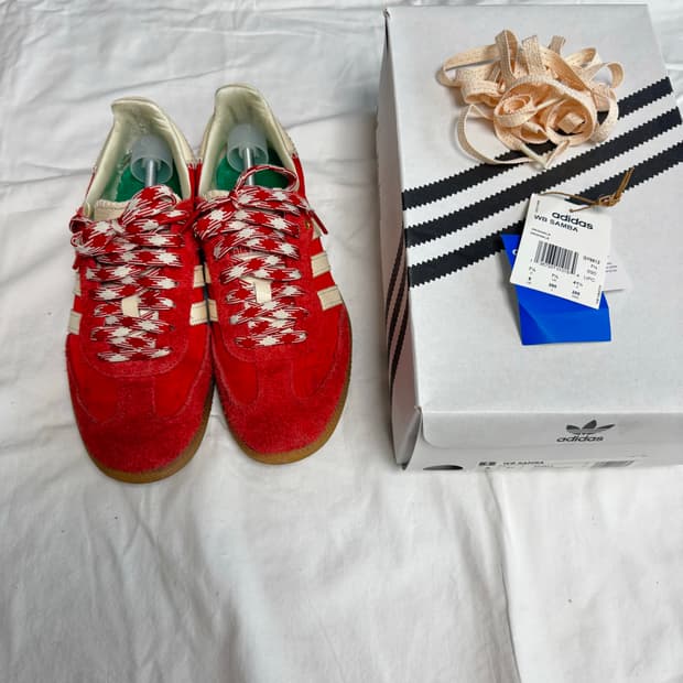 아디다스 삼바 웨일즈보너 컬리지에이트 오렌지 260