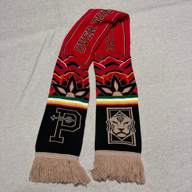 오버더피치 대한민국 국대 마크 머플러