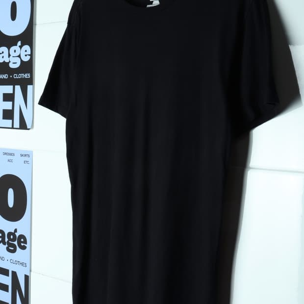 (L-XL) 폴로 랄프로렌 반팔 티셔츠 USA 블랙 흰포니-H36402