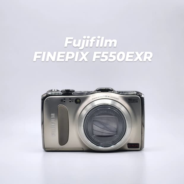 작례⭕️ 최저가꿀템✨️ 후지필름 파인픽스 F550EXR 실버 디지털카메라