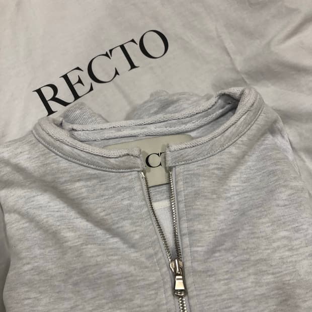 렉토 로우엣지카라 맨투맨 그레이 OS