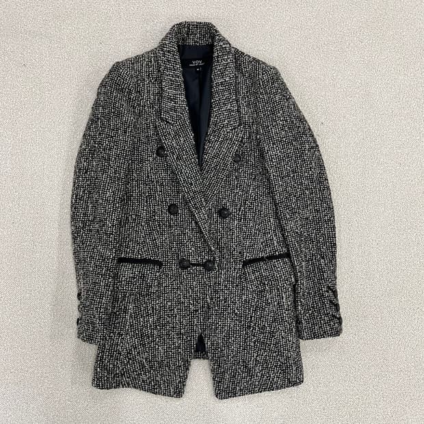 55 보이스오브보이스 트위드 더블 자켓 0220M