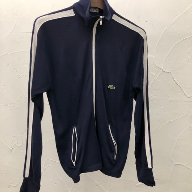7-80s IZOD 라코스테 네이비 집업