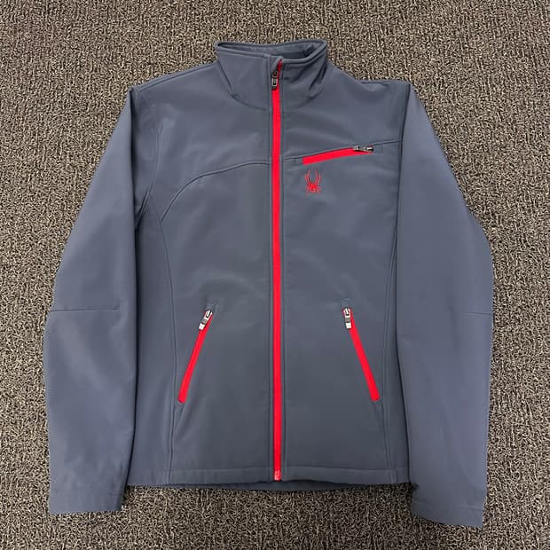 Spyder 스파이더 소프트쉘 기모 바람막이 자켓 M