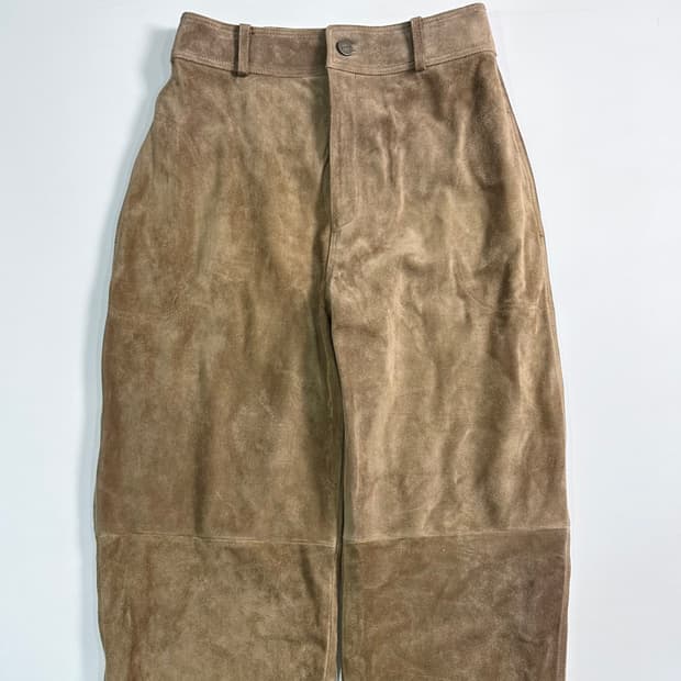 Arma 아르마 스웨이드 가죽 팬츠 