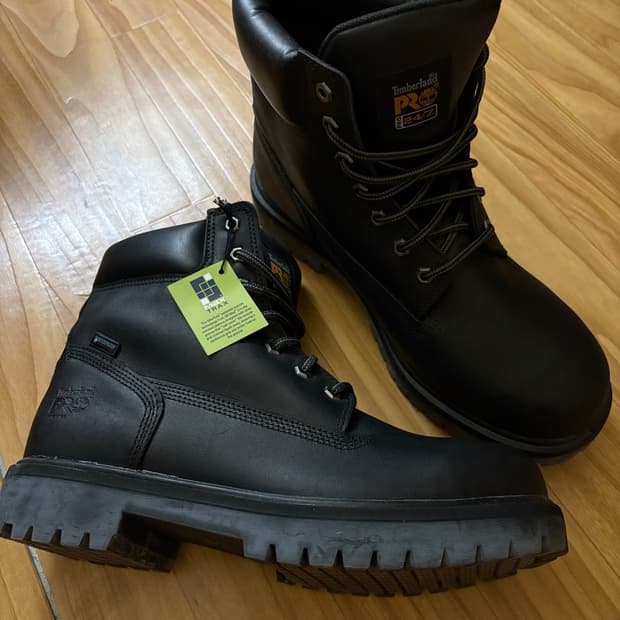 timberland pro 팀버랜드 프로 블랙 부츠
