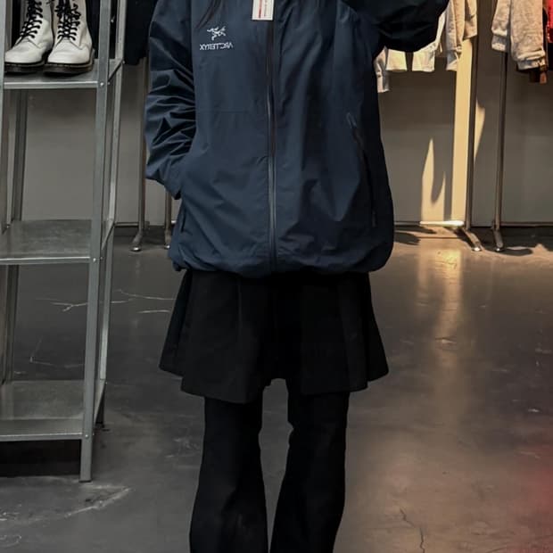 아크테릭스 베타 네이비 바람막이 자켓 A3613